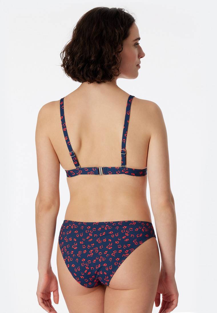 Schiesser Bikini Triangel-Top herausnehmbare Pads variable Träger multicolor - Aqua Mix & Match Black Friday