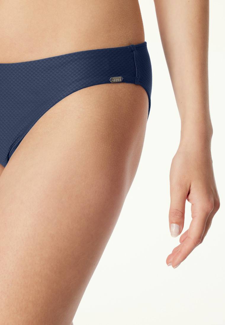 Schiesser Mini-Bikinislip blau - Aqua Mix & Match Cyber Monday