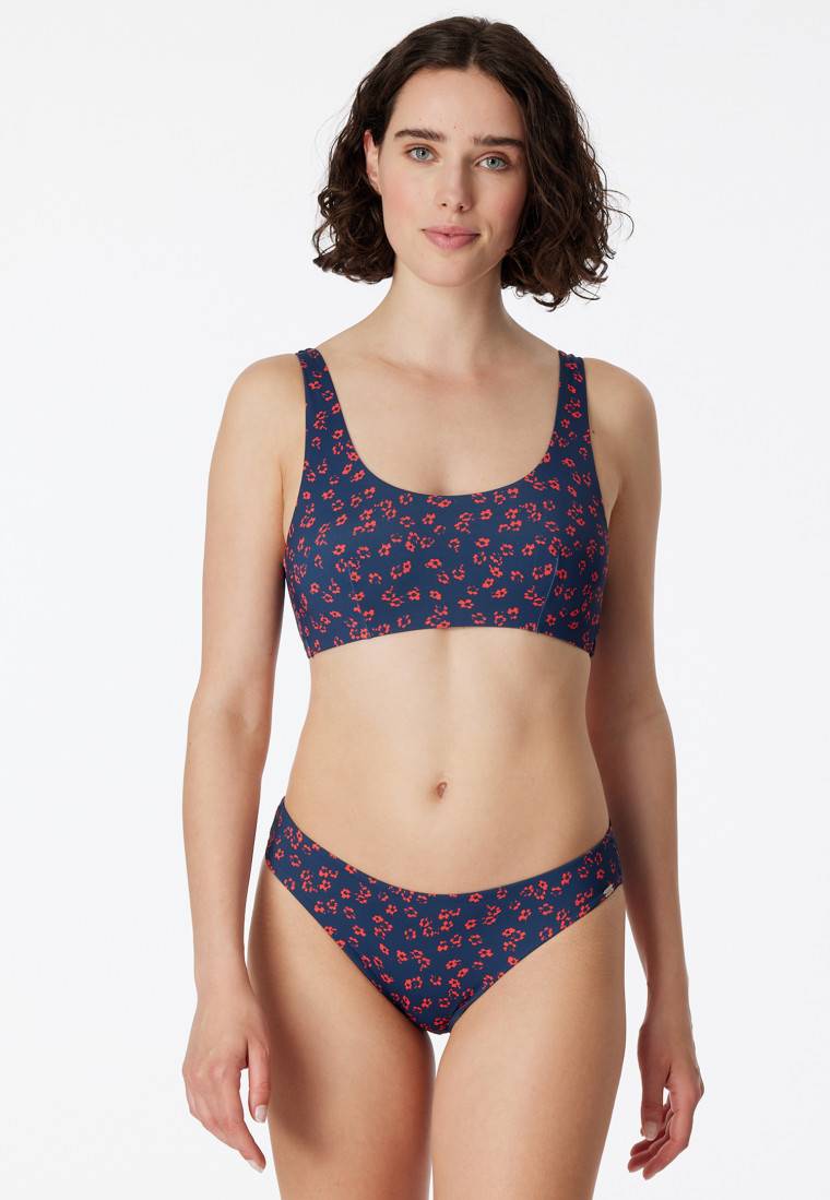 Schiesser Bikini Bustier-Top herausnehmbare Pads multicolor - Aqua Mix & Match Muttertagsangebot