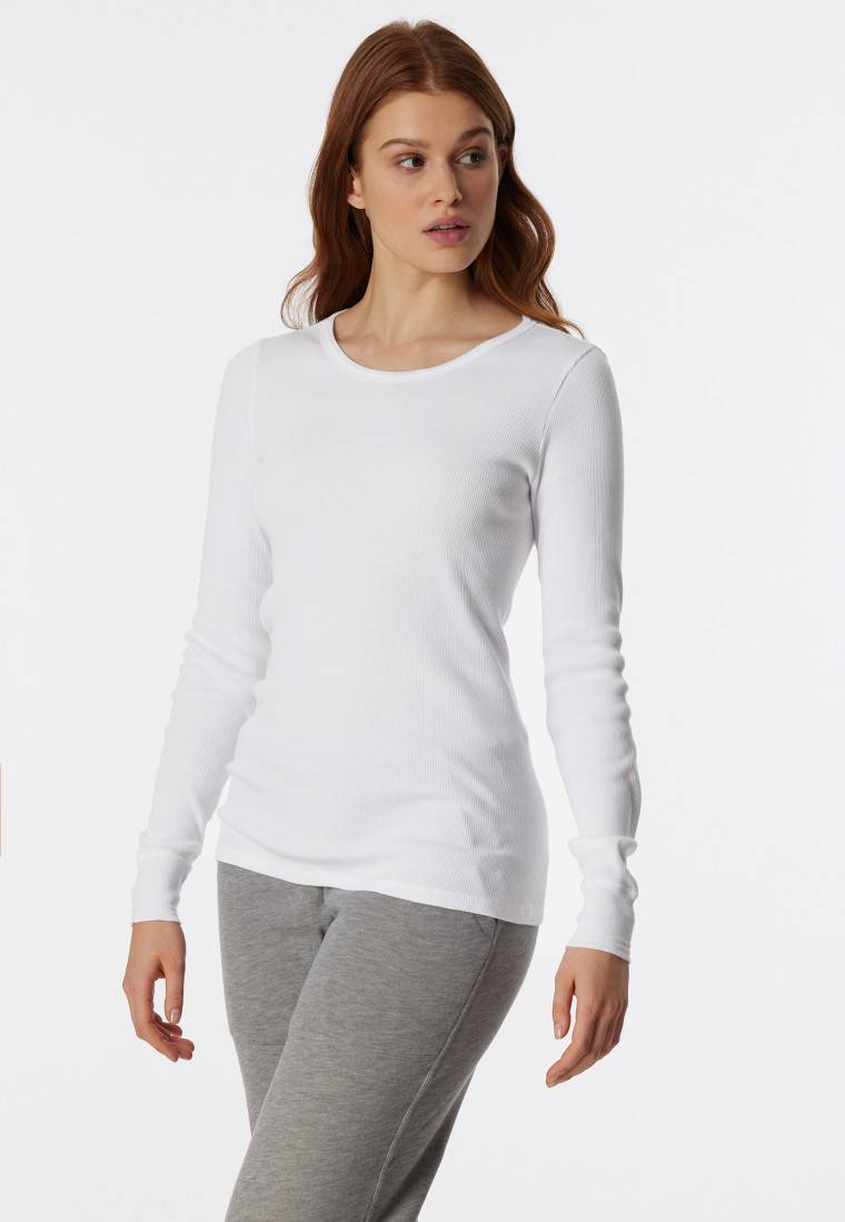 Schiesser Shirt langarm weiß - Revival Greta Saisonale Angebote