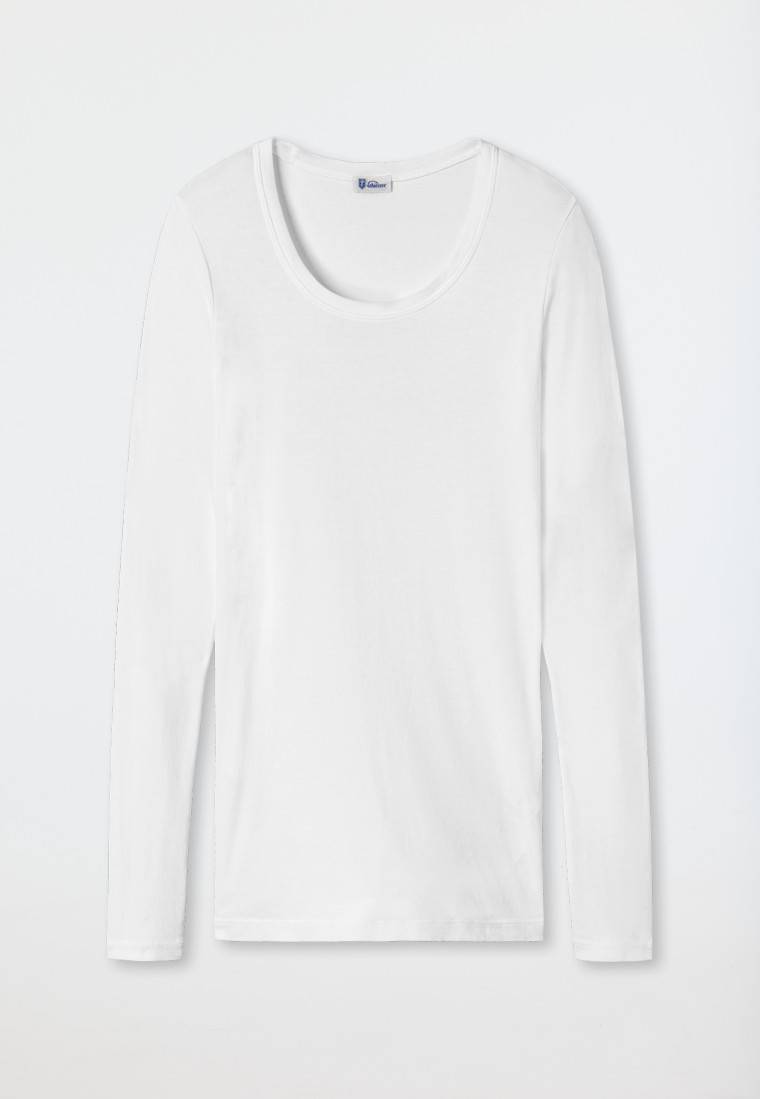 Schiesser Shirt langarm weiß - Revival Berta Kauf eins, bekomm eins gratis