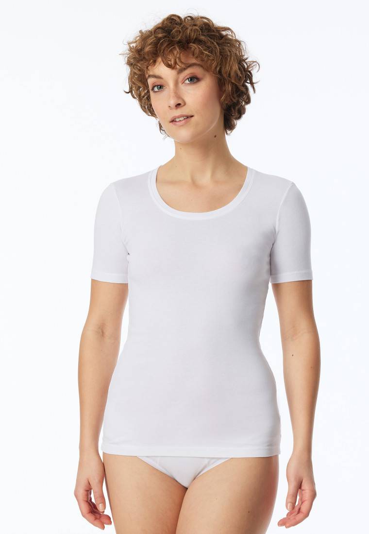 Schiesser Shirt kurzarm weiß - Revival Berta Wochenangebot