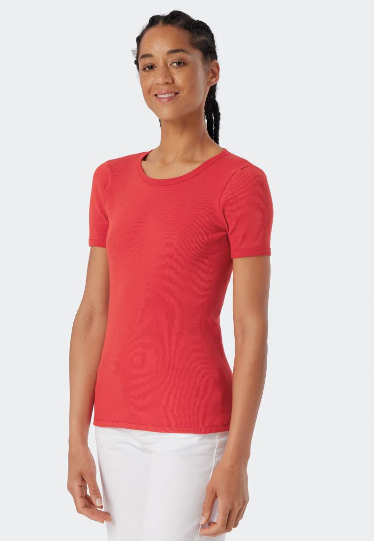 Schiesser Shirt kurzarm rot - Revival Greta Zeitbegrenzte Promotion