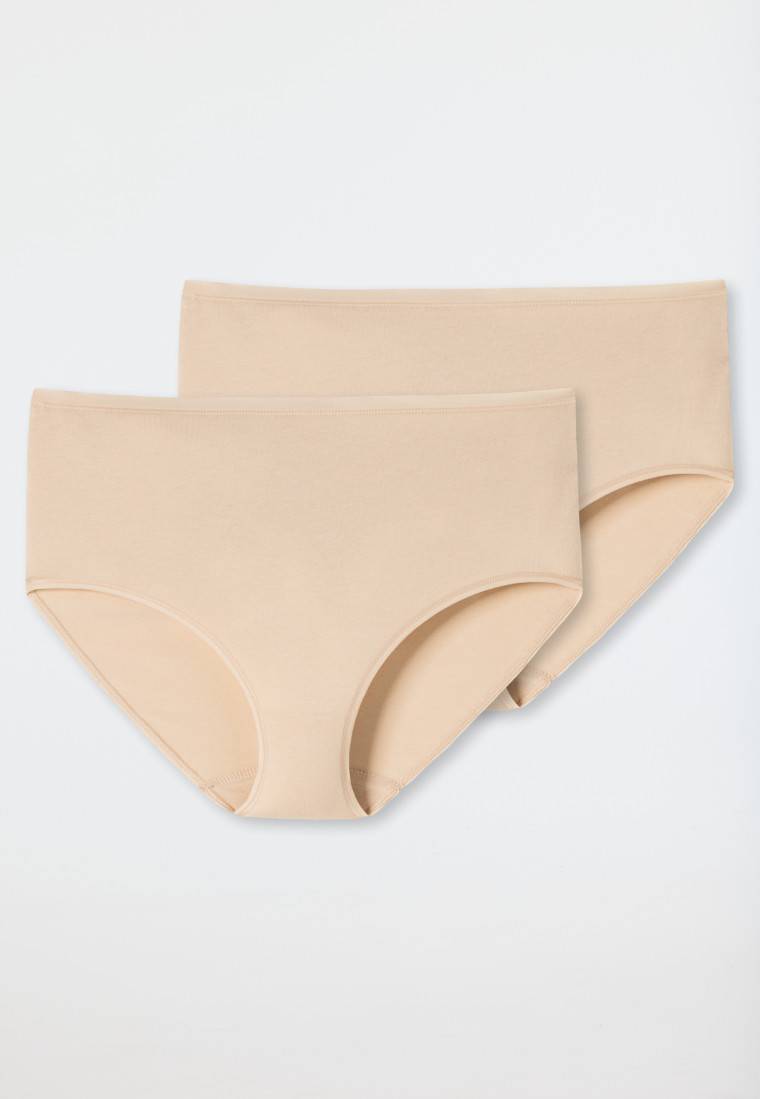 Schiesser Midi 2er-Pack Organic Cotton sand - 95/5 Discount Store für neue Produkte