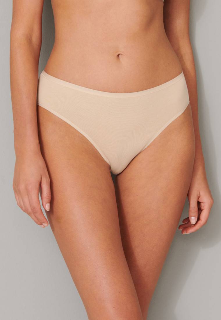Schiesser Tai 3er-Pack Organic Cotton sand - 95/5 50% Rabatt für begrenzte Zeit