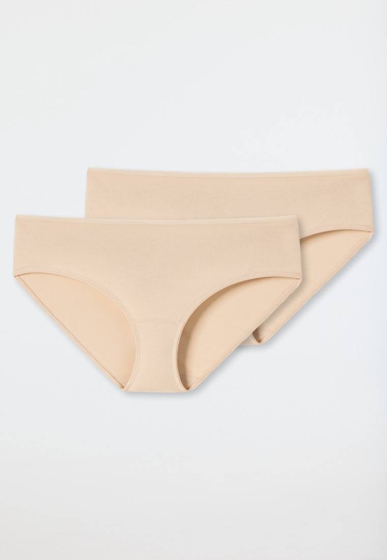 Schiesser Hipster 2er-Pack Organic Cotton sand - 95/5 Online