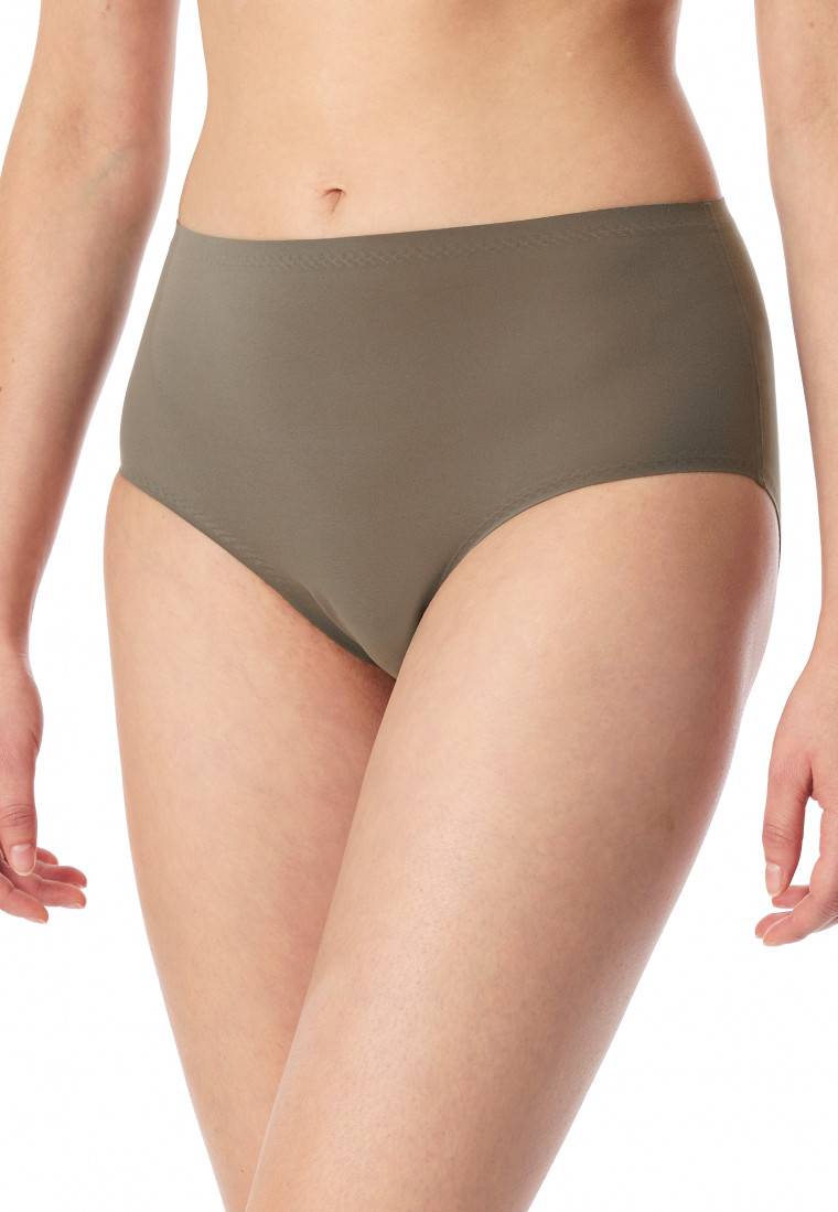 Schiesser Maxi-Slip Microfaser taupe - Invisible Soft Kostenloser Versand