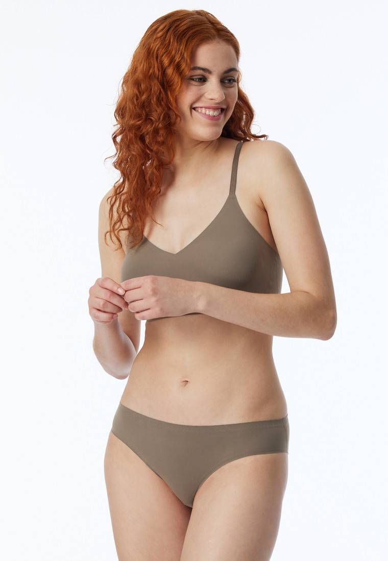 Schiesser Hip-Rio-Slip Microfaser taupe - Invisible Soft Günstig kaufen