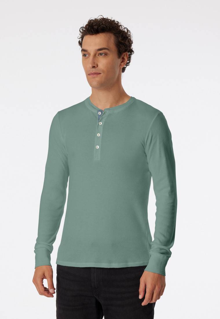 Schiesser Shirt langarm linde - Revival Karl-Heinz Top Angebot