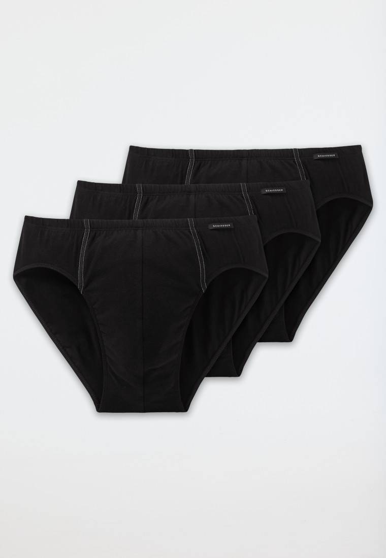 Schiesser Supermini 3er-Pack schwarz - Essentials Hotsell