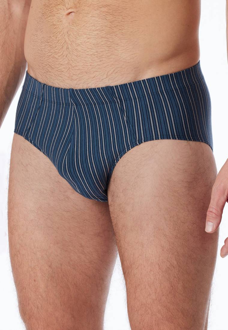 Schiesser Supermini 3er-Pack Organic Cotton uni/geringelt mehrfarbig - 95/5 Blitzverkäufe