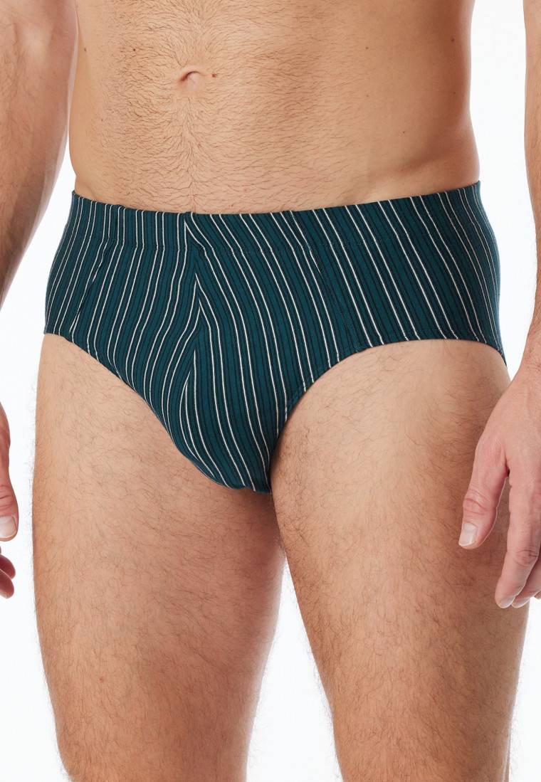 Schiesser Supermini 3er-Pack Organic Cotton uni/geringelt mehrfarbig - 95/5 Großer Ausverkauf