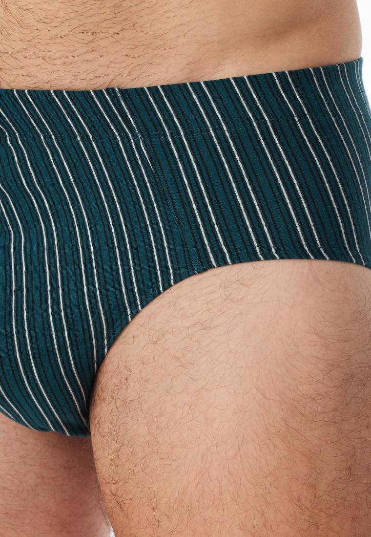 Schiesser Supermini 3er-Pack Organic Cotton uni/geringelt mehrfarbig - 95/5 Großer Ausverkauf