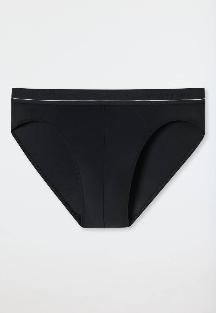 Schiesser Rio-Slip schwarz - Pure Micro Exklusivangebot