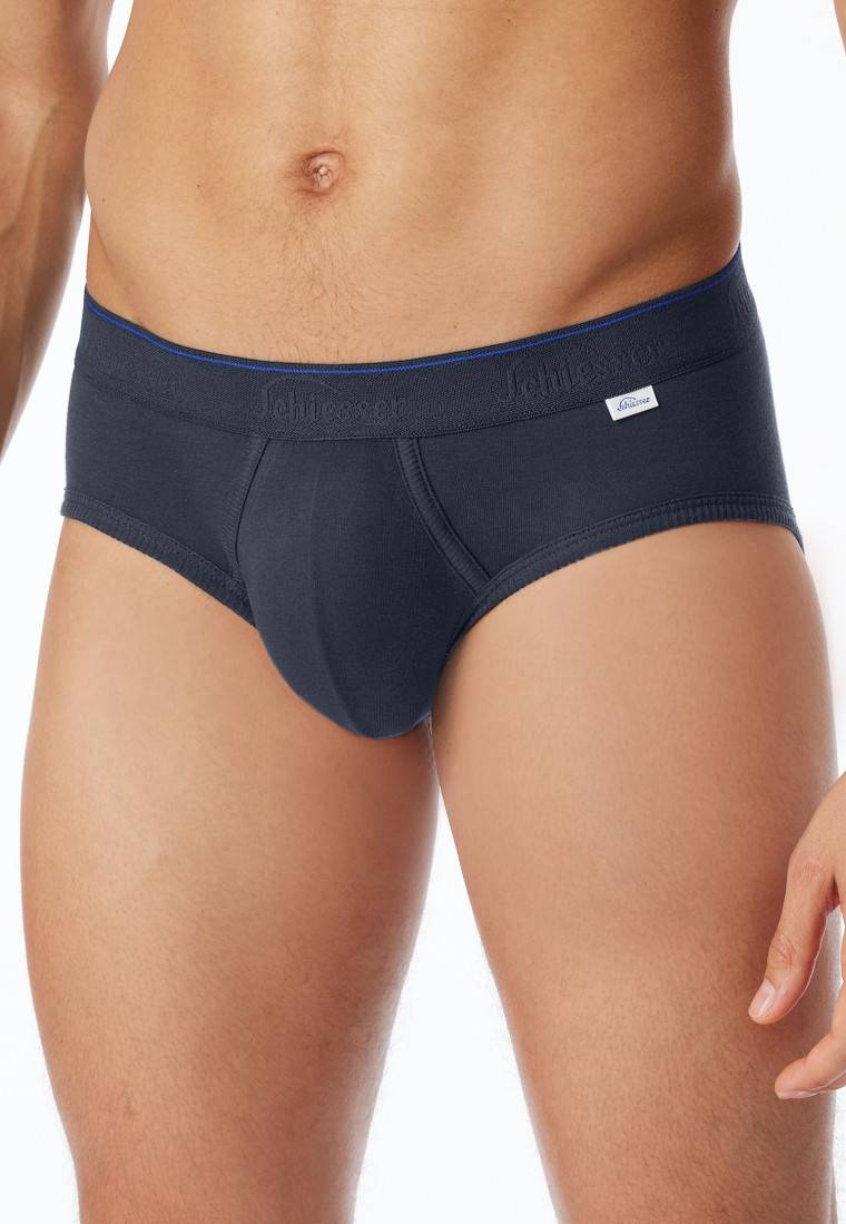 Schiesser Sportslip dunkelblau - Revival Ludwig Saisonschlussverkauf