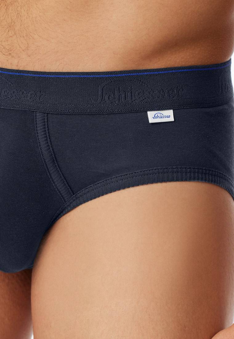 Schiesser Sportslip dunkelblau - Revival Ludwig Saisonschlussverkauf