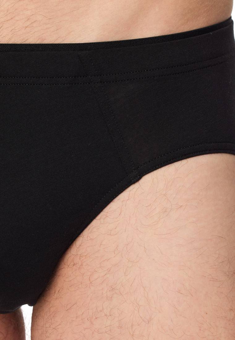 Schiesser Minislip schwarz - Premium Cotton Osterangebot
