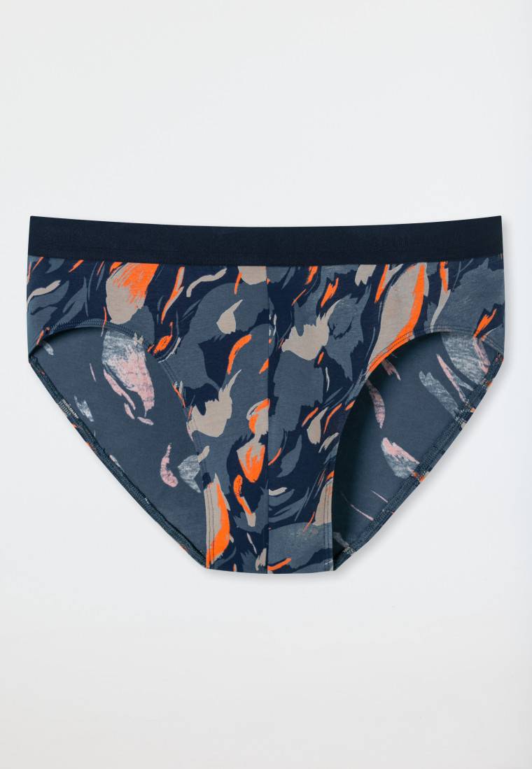 Schiesser Rio-Slip atlantikblau gemustert - 95/5 Neuheiten