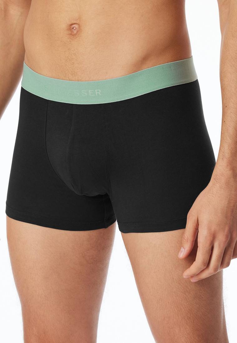 Schiesser Shorts 3er-Pack Organic Cotton Webgummibund mehrfarbig - 95/5 Sonderangebote