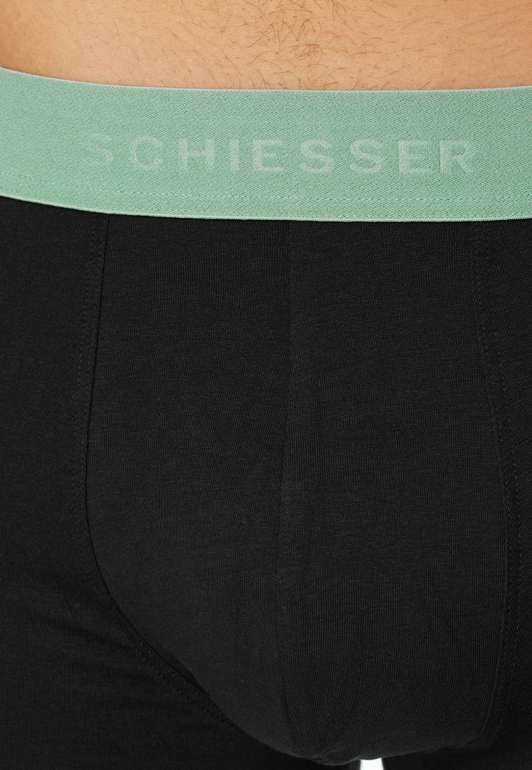 Schiesser Shorts 3er-Pack Organic Cotton Webgummibund mehrfarbig - 95/5 Sonderangebote