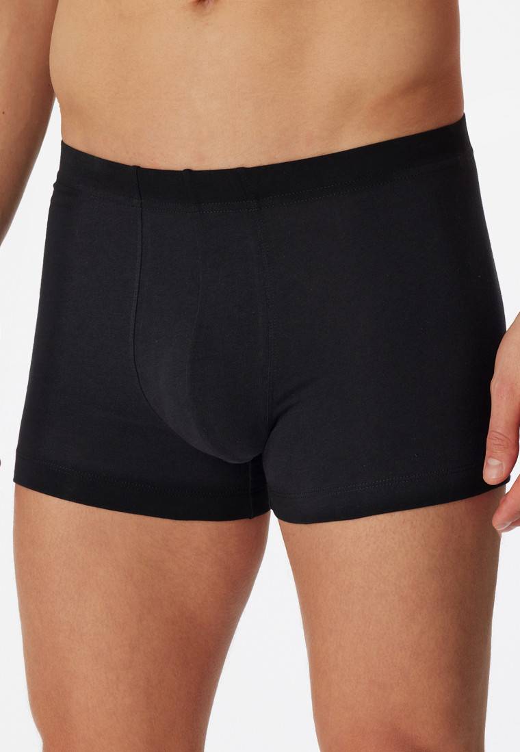 Schiesser Shorts 3er-Pack Organic Cotton schwarz - 95/5 VIP-Rabatte