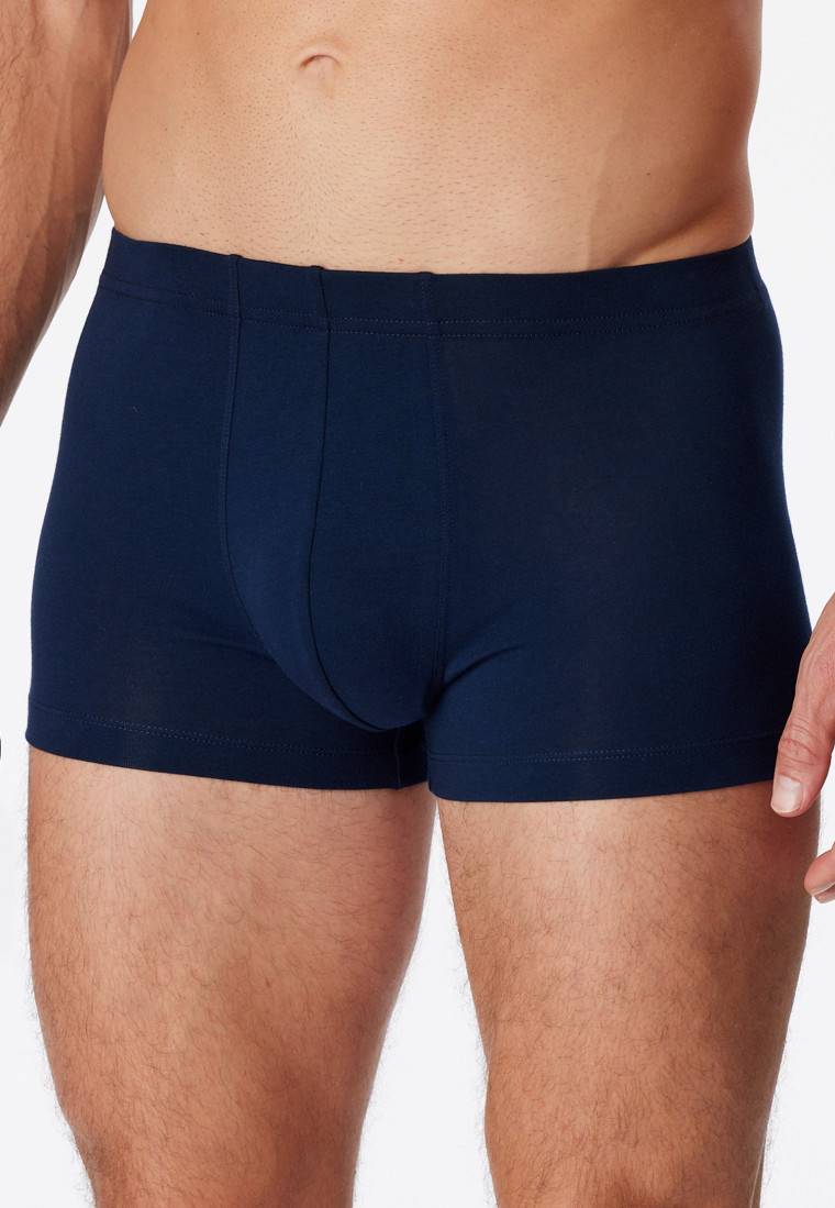 Schiesser Shorts 3er-Pack Organic Cotton dunkelblau - 95/5 Letzte 3 Tage