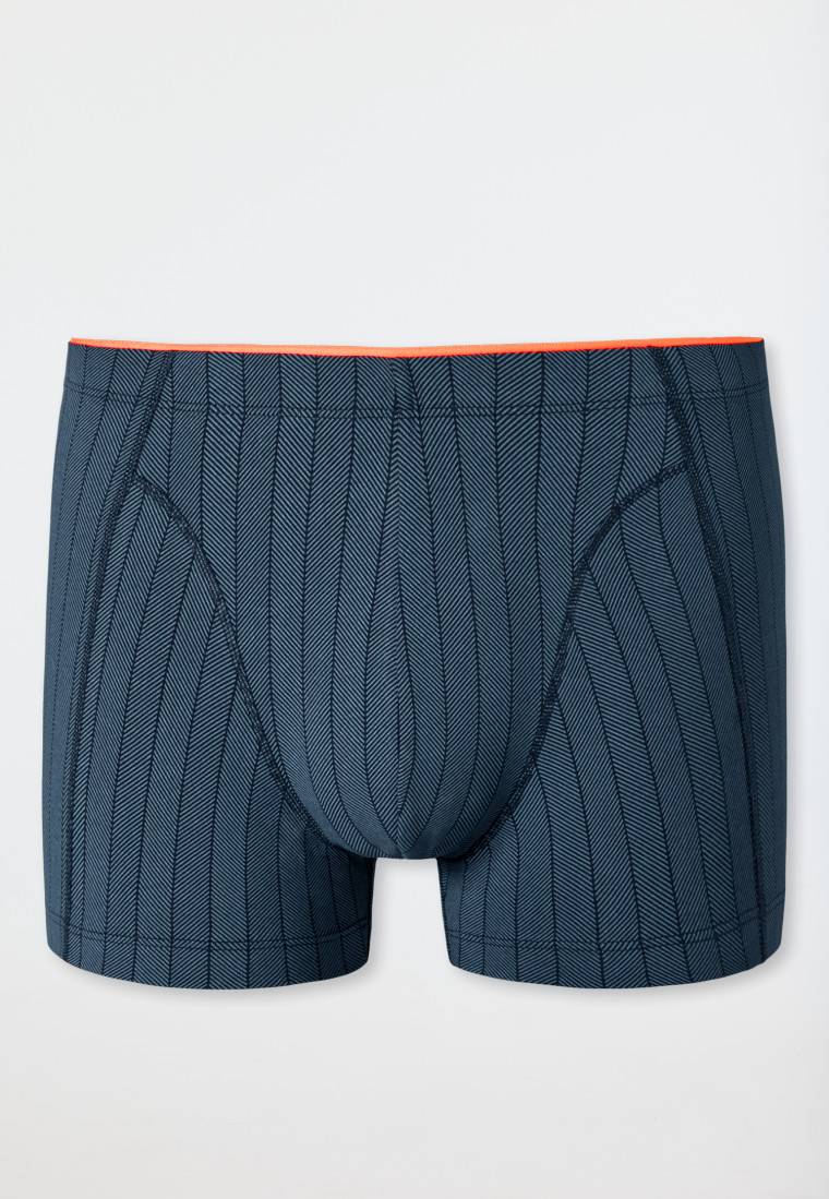 Schiesser Shorts Organic Cotton gestreift blaugrau - 95/5 JETZT KAUFEN