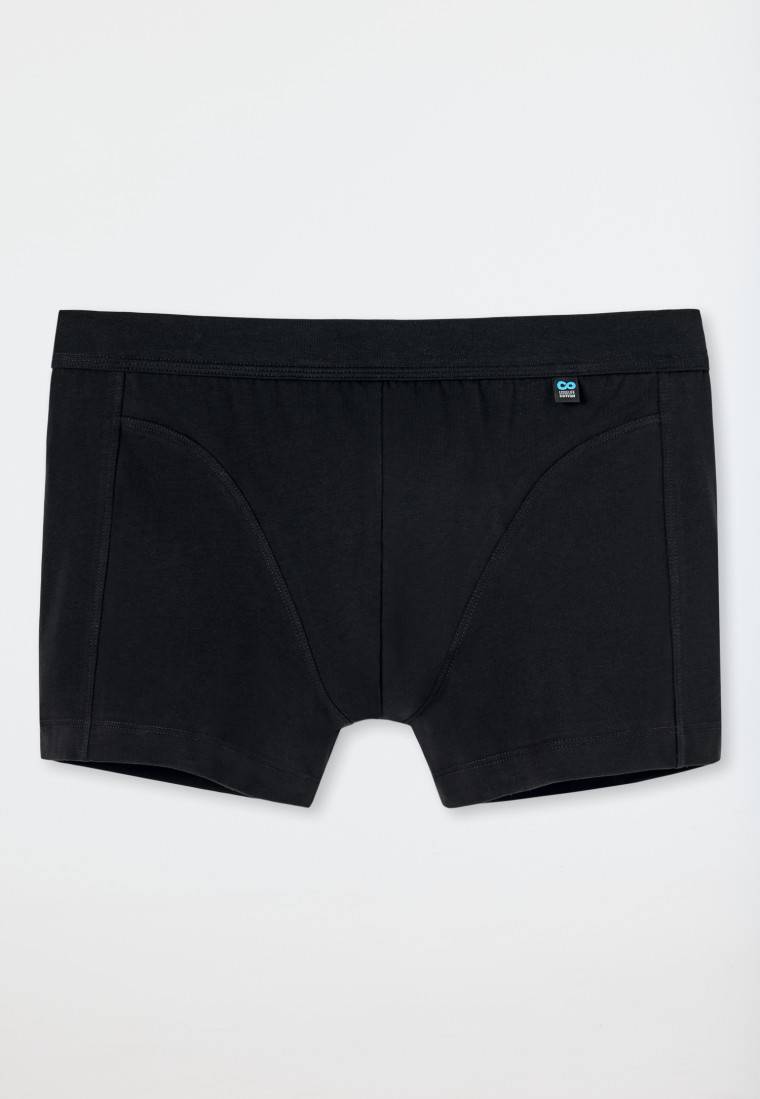 Schiesser Shorts schwarz - Long Life Cotton Bis zu 65% Rabatt