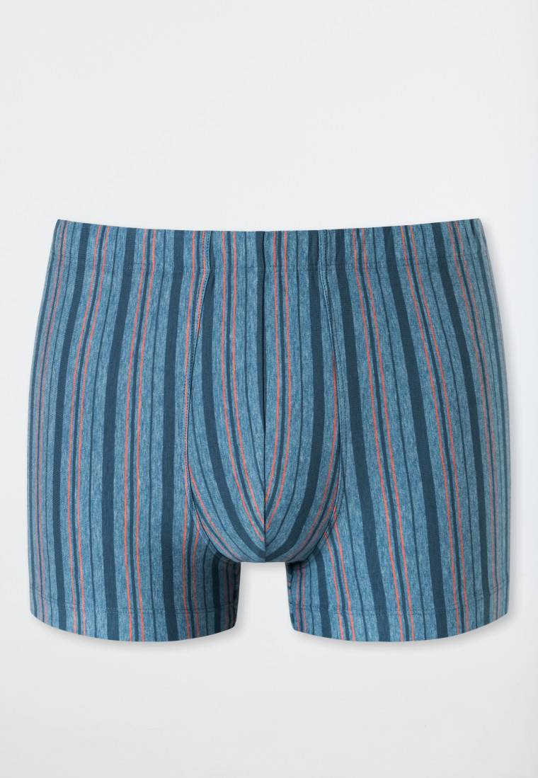 Schiesser Shorts blau-meliert gestreift - 95/5 Begrenzt auf 3 Tage