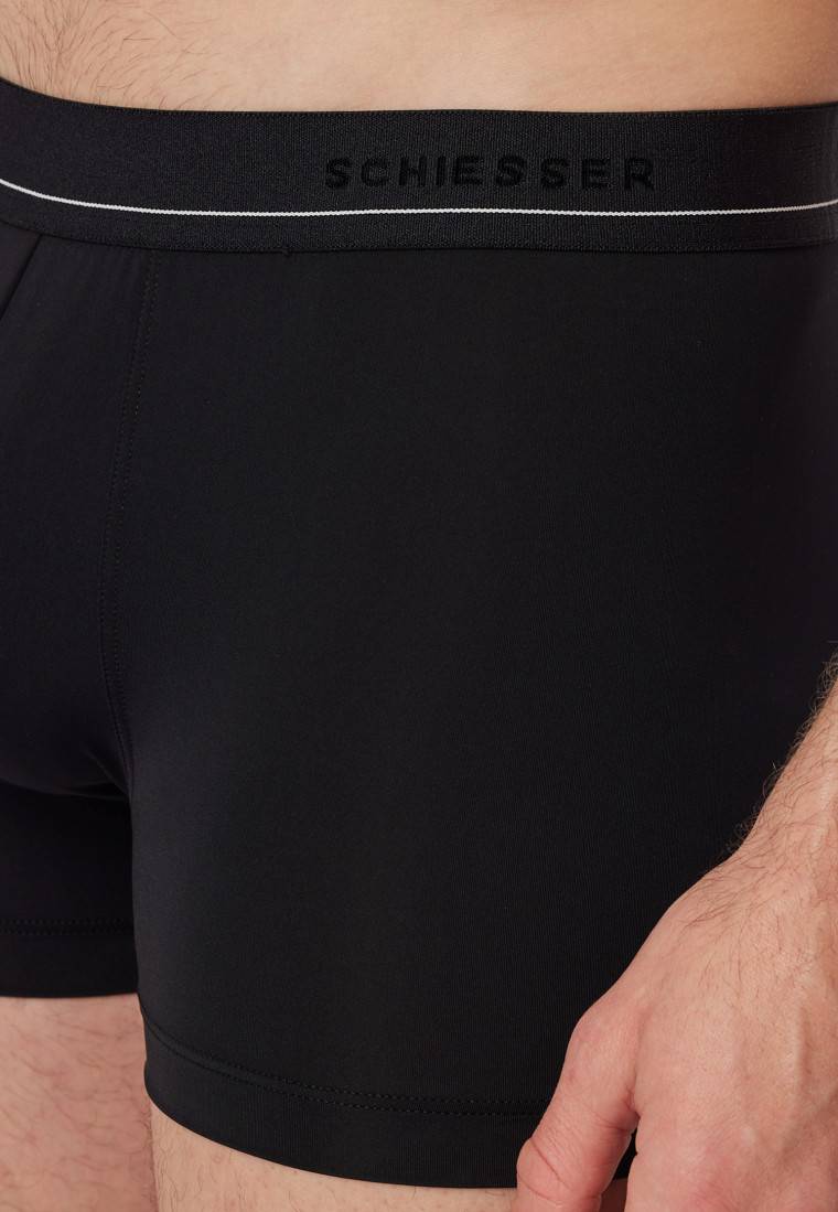 Schiesser Shorts schwarz - Pure Micro Speichern exportieren