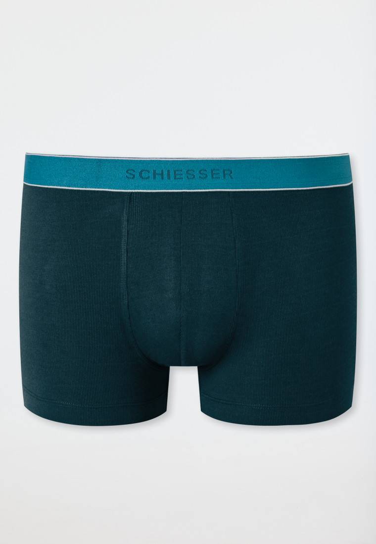 Schiesser Shorts Modal gestreift petrol - Duality Function Rabatte dieses Monats