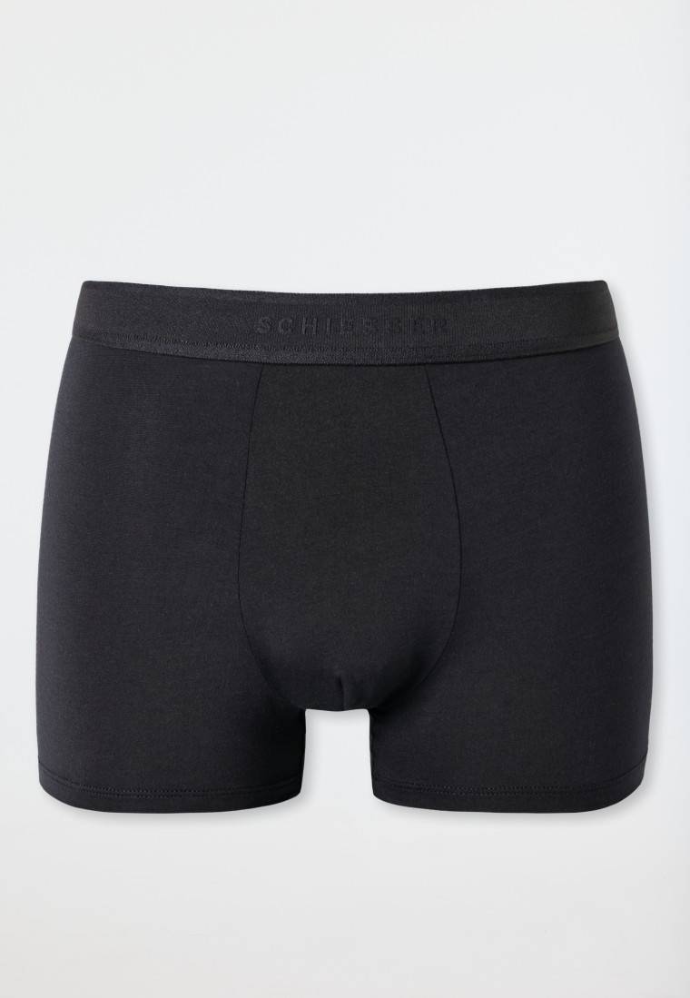 Schiesser Shorts schwarz - Premium Modal 2025