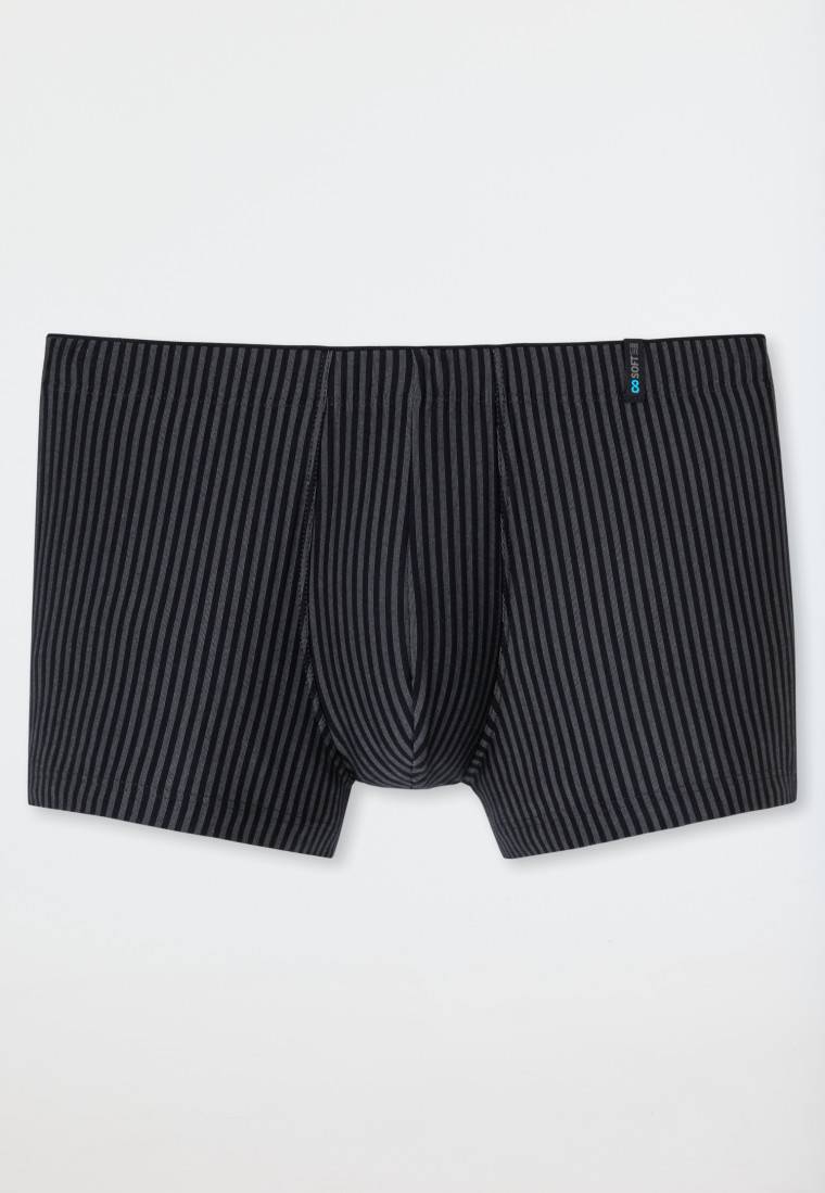 Schiesser Shorts blauschwarz gestreift - Long Life Soft Angebote