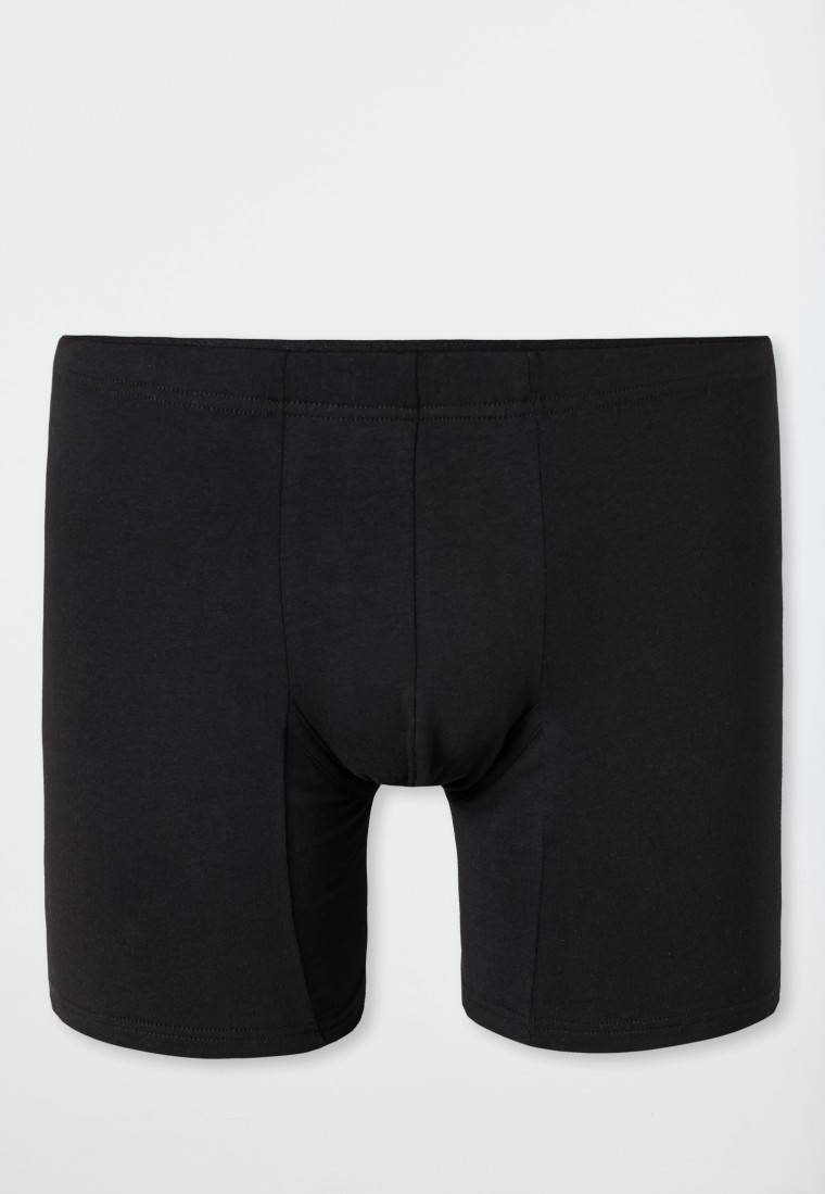 Schiesser Shorts schwarz - Premium Cotton im Angebot