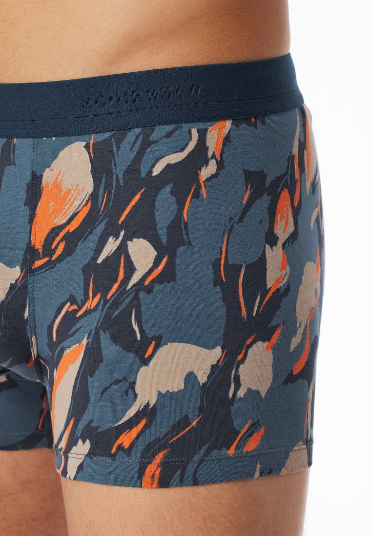 Schiesser Shorts atlantikblau gemustert - 95/5 Meist gekauft