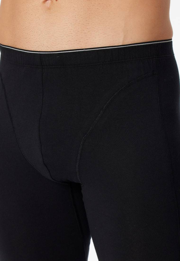 Schiesser Unterhose Organic Cotton elastisch schwarz - 95/5 Heißer Verkauf