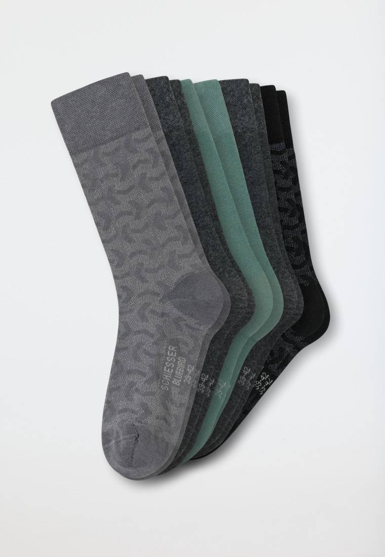Schiesser Socken 5er-Pack mehrfarbig gemustert - Bluebird Zeitbegrenzte Promotion