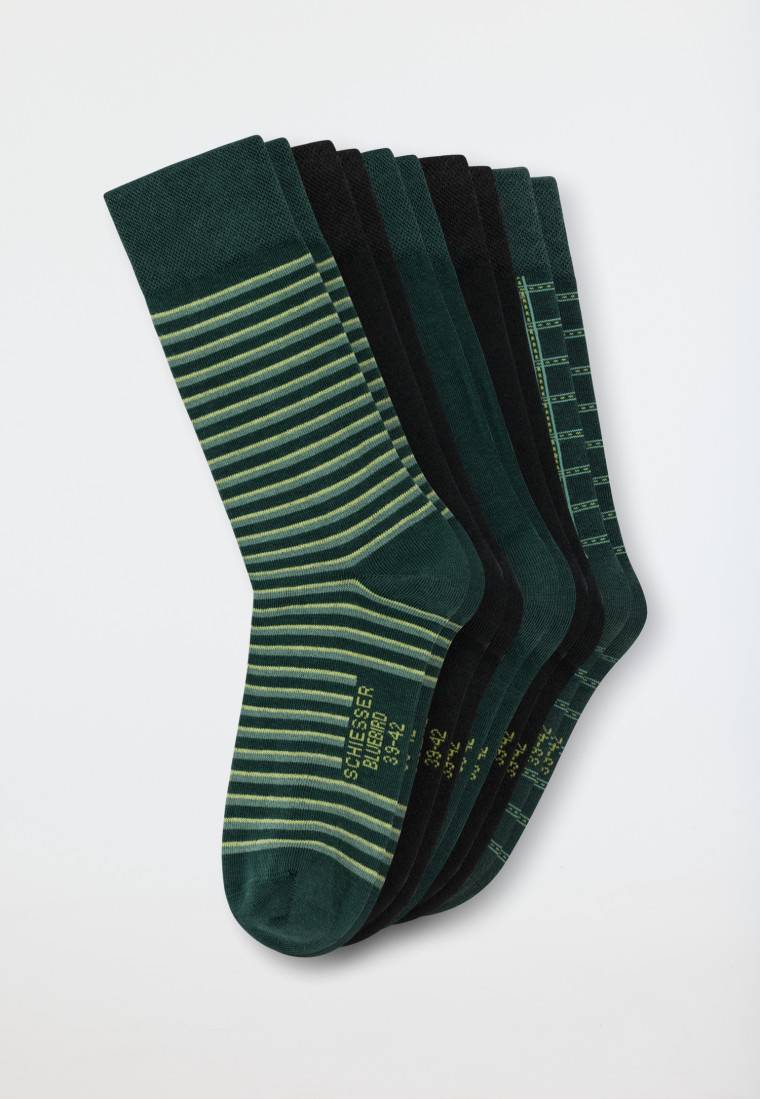 Schiesser Socken 5er-Pack mehrfarbig gemustert - Bluebird Bis zu 65% Rabatt