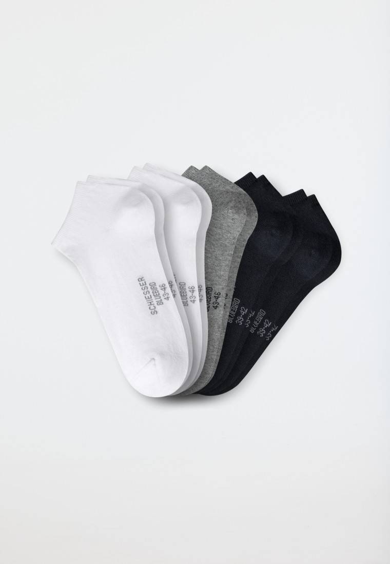 Schiesser Herrensneaker Fünferpack Stay Fresh mehrfarbig - Bluebird Outlet