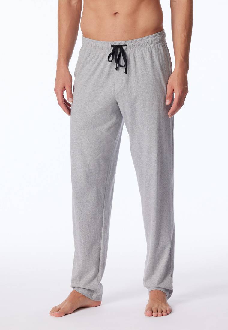 Schiesser Loungehose lang Jersey grau-meliert - Mix+Relax Hotsell