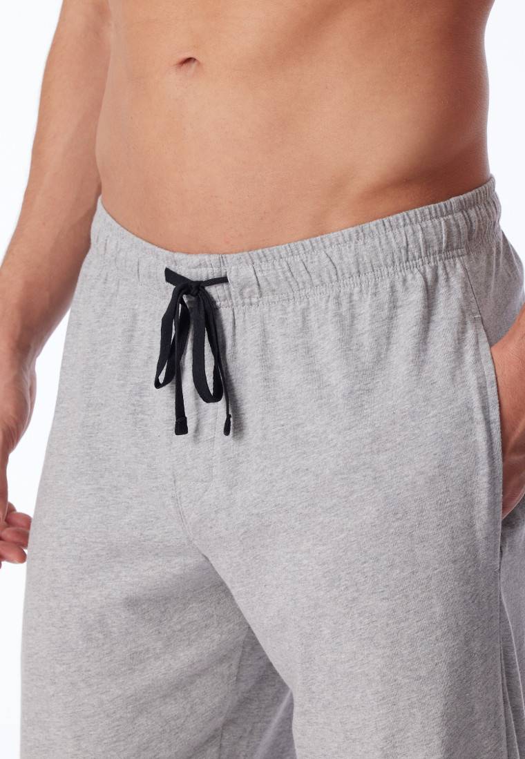 Schiesser Loungehose lang Jersey grau-meliert - Mix+Relax Hotsell