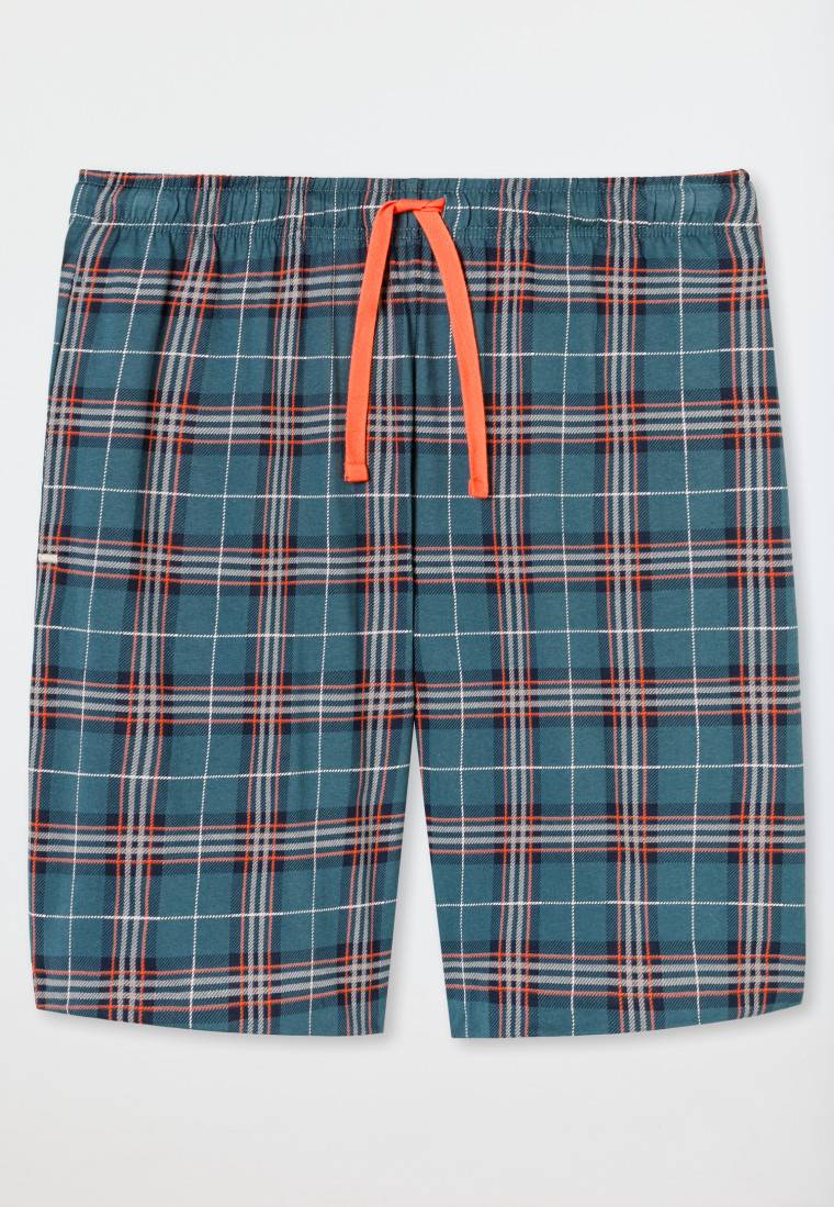 Schiesser Bermudashorts Organic Cotton mehrfarbig kariert - Mix+Relax Rabatt