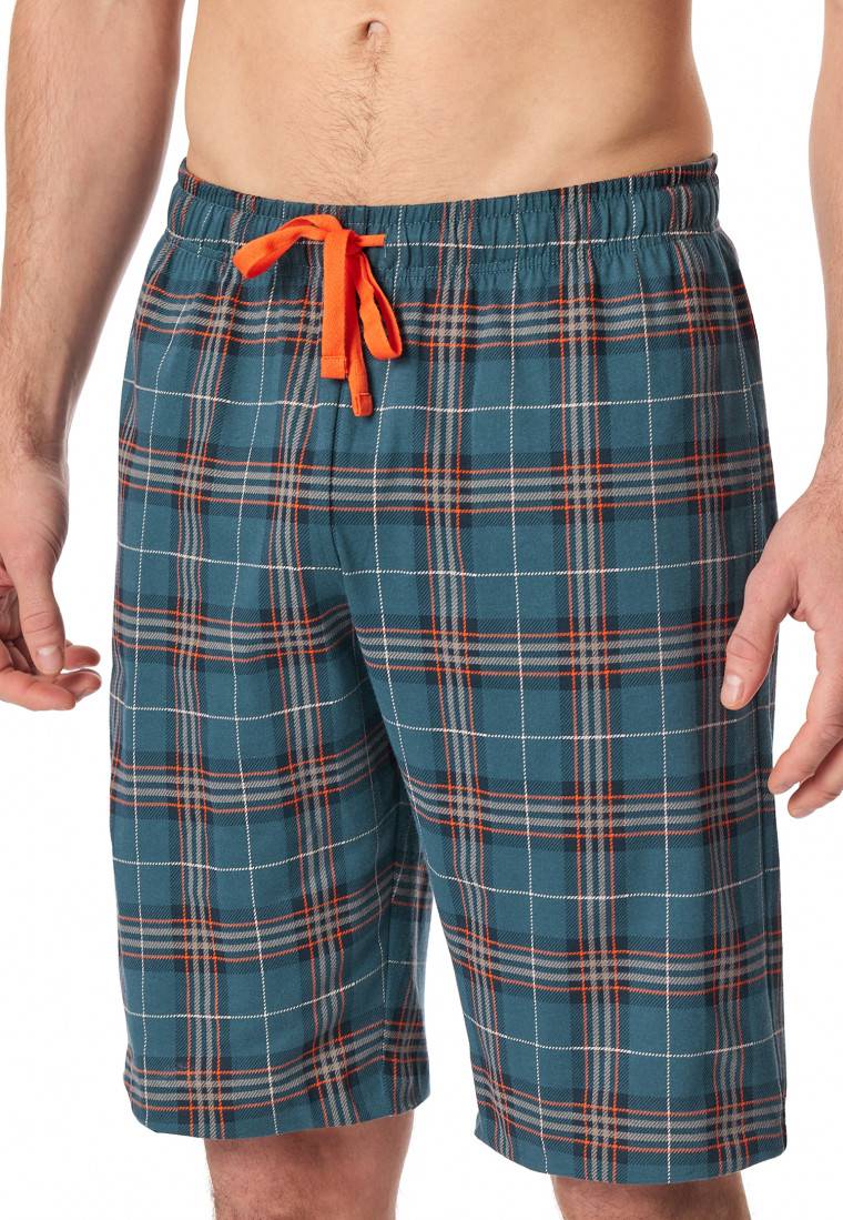 Schiesser Bermudashorts Organic Cotton mehrfarbig kariert - Mix+Relax Rabatt