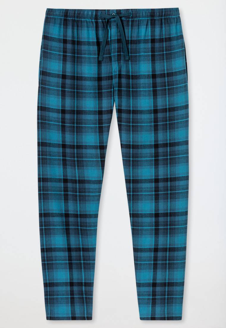 Schiesser Hose lang Flanell Karos multicolor - Mix+Relax Online Shopping