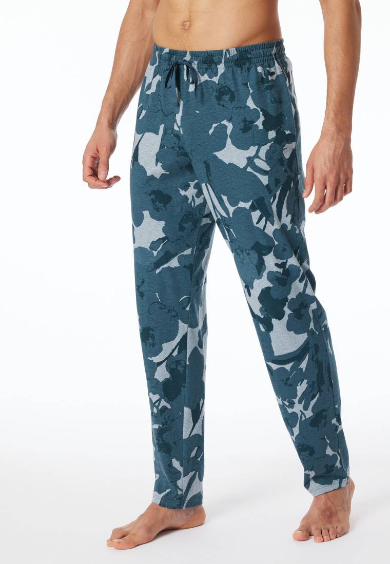Schiesser Loungehose lang Organic Cotton mehfarbig gemustert - Mix+Relax Exklusive Angebote