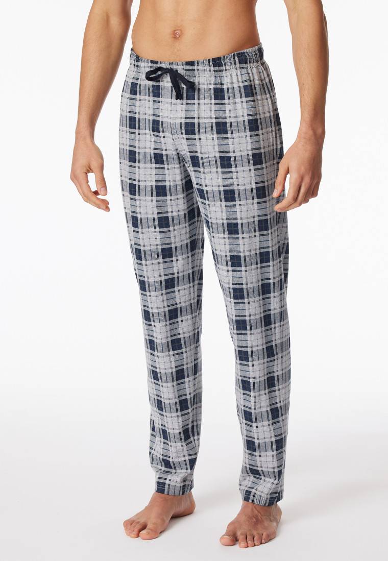 Schiesser Hose lang multicolor kariert - Mix+Relax Blitzangebot