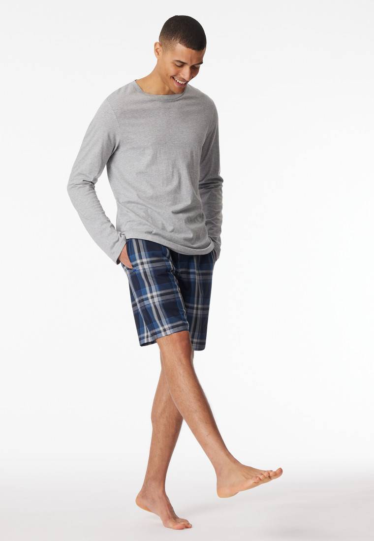 Schiesser Bermuda kurz Webware multicolor kariert - Mix+Relax Neuheiten