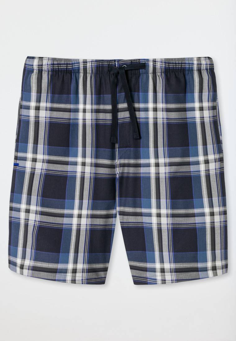 Schiesser Bermuda kurz Webware multicolor kariert - Mix+Relax Neuheiten