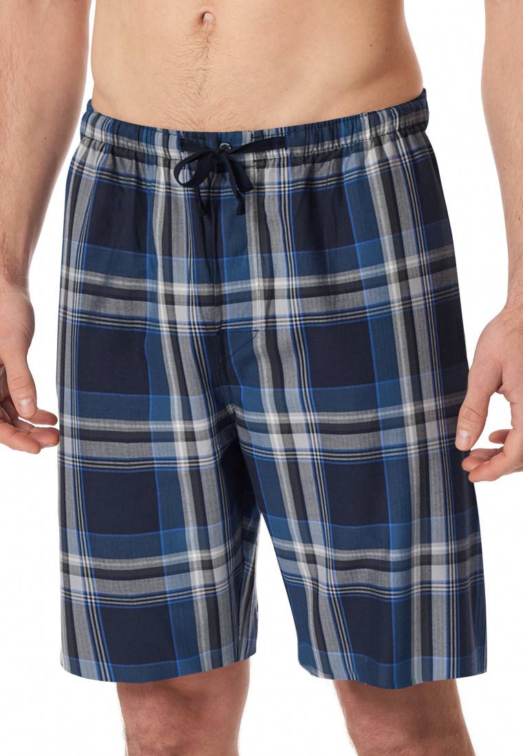 Schiesser Bermuda kurz Webware multicolor kariert - Mix+Relax Neuheiten