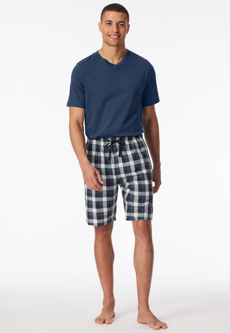 Schiesser Bermuda kurz Webware multicolor kariert - Mix+Relax Kauf eins, bekomm eins gratis